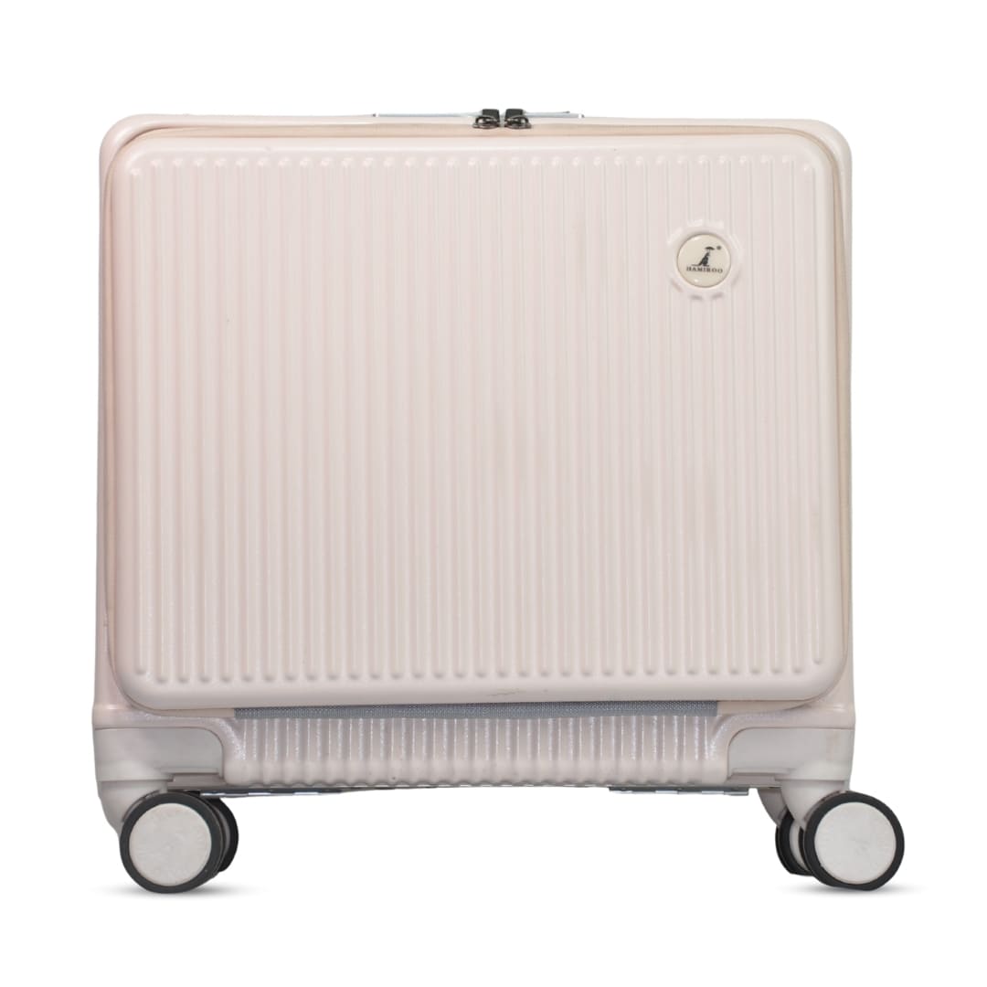 Premium Ribbed Hard-Shell Travel Luggage (2)